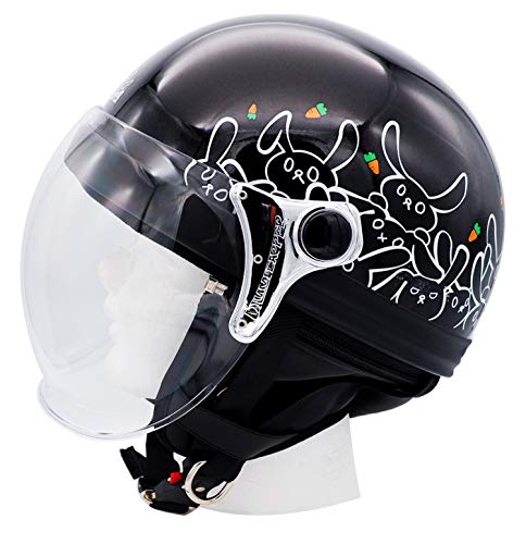 Amazon | ダムトラックス(DAMMTRAX) バイクヘルメット ハーフ CARINA